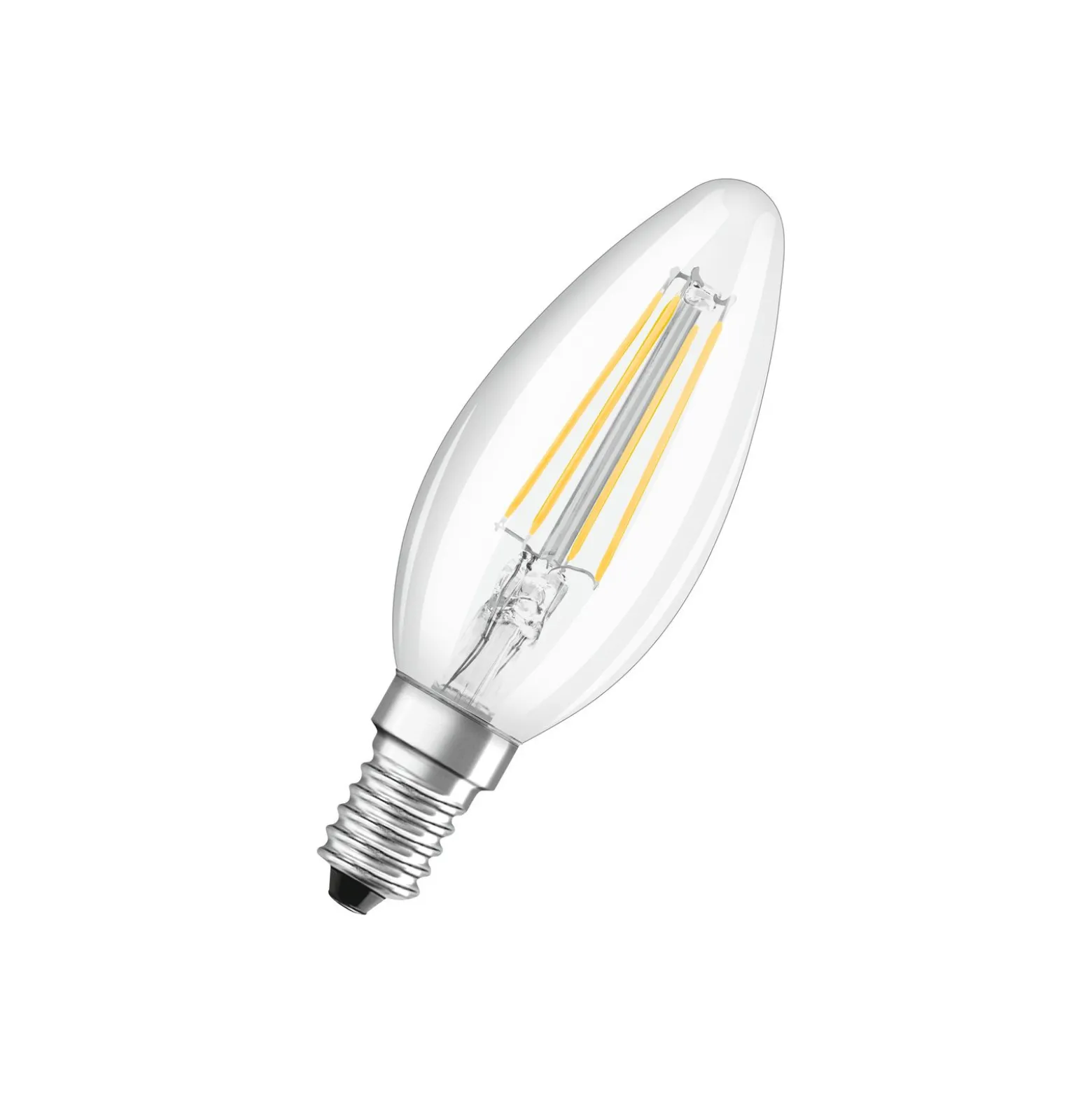 Osram Classic LED E14 Kronljus Filament Klar 5.5W 806lm - 827 Extra Varm Vit | Dimbar - Ersättare 60W