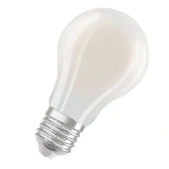 Osram Classic LED E27 Päron Filament Matt 3.8W 806lm Ultra Efficiency - 840 Kallvit | Ersättare 60W