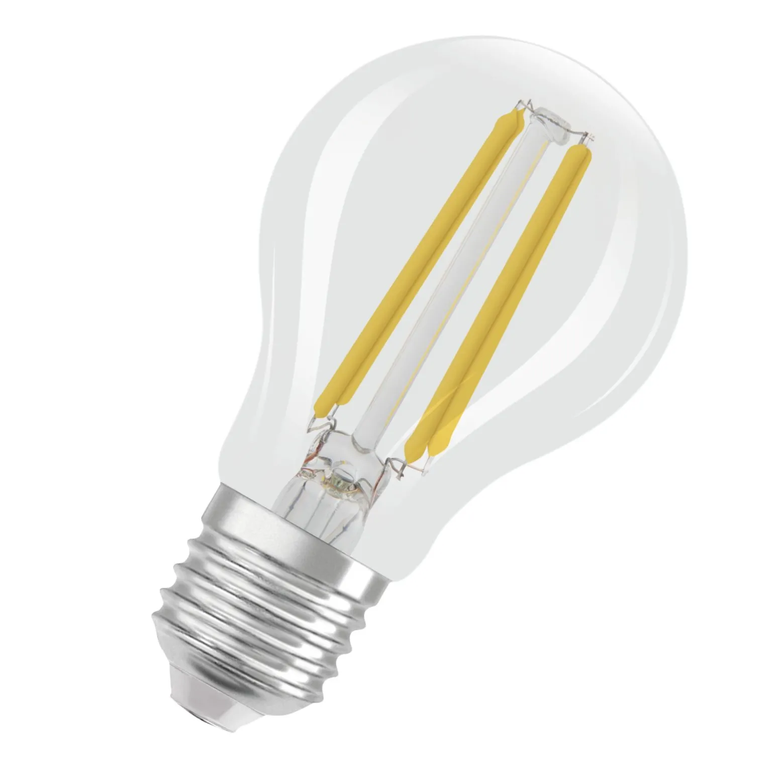 Osram Classic LED E27 Päron Filament Klar 2.2W 470lm Ultra Efficiency - 840 Kallvit | Ersättare 40W