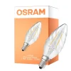 Osram Classic LED E14 Vriden candle Filament Klar 2.8W 250lm - 827 Extra Varm Vit | Dimbar - Ersättare 25W