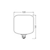 Osram Decor LED Lamp Apelsin Glas E27 3.5W 300lm - 827 Extra Varm Vit | Ersättare 25W