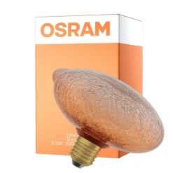 Osram Decor LED Lamp Apelsin Glas E27 3.5W 300lm - 827 Extra Varm Vit | Ersättare 25W