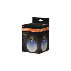 Osram Decor LED Lamp Blå Glas E27 3.5W 300lm - 827 Extra Varm Vit | Ersättare 25W
