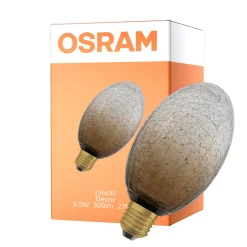Osram Decor LED Lamp Brun Glas E27 3.5W 300lm - 827 Extra Varm Vit | Ersättare 25W