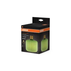 Osram Decor LED Lamp Grön Glas E27 3.5W 300lm - 827 Extra Varm Vit | Ersättare 25W