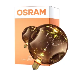 Osram Decor LED Lamp Rose Glas E27 3.5W 300lm - 827 Extra Varm Vit | Ersättare 25W