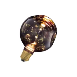 Osram Decor LED Lamp Svart Glas E27 3.5W 300lm - 827 Extra Varm Vit | Ersättare 25W