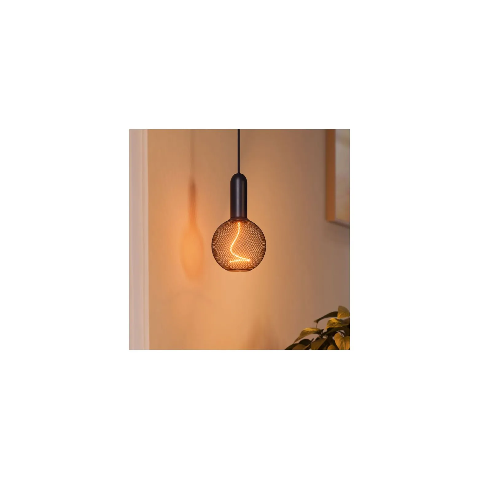 Osram Decor Spiral E27 Globe Filament Klar 3.5W 130lm - 818 Extra Varm Vit | Dimbar - Ersättare 15W
