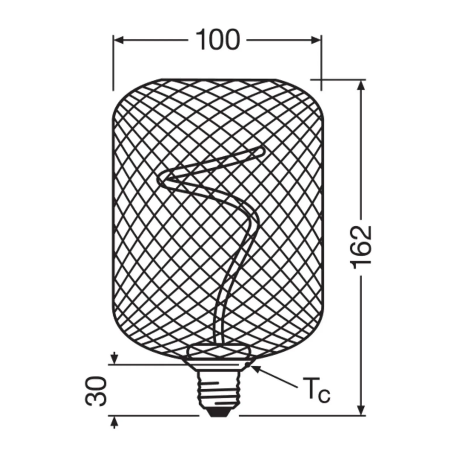 Osram Decor Spiral E27 Special Filament Guld 3.5W 170lm - 818 Extra Varm Vit | Dimbar - Ersättare 15W