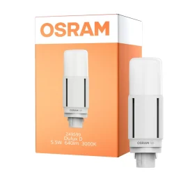 Osram Dulux-D LED 5.5W 640lm - 830 Varm Vit | 2-Stift - Ersättare 13W
