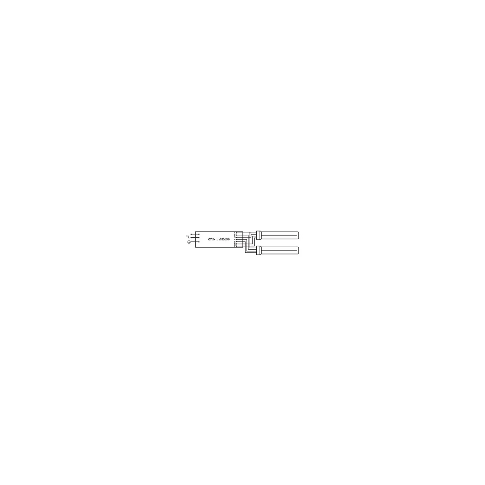 Osram Dulux L 55W 840 | Kallvit - 4-Stift