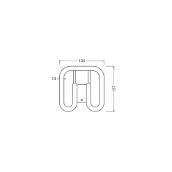 Osram Dulux-SQ LED 7W 720lm - 830 Varm Vit | 2-Stift - Ersättare 16W