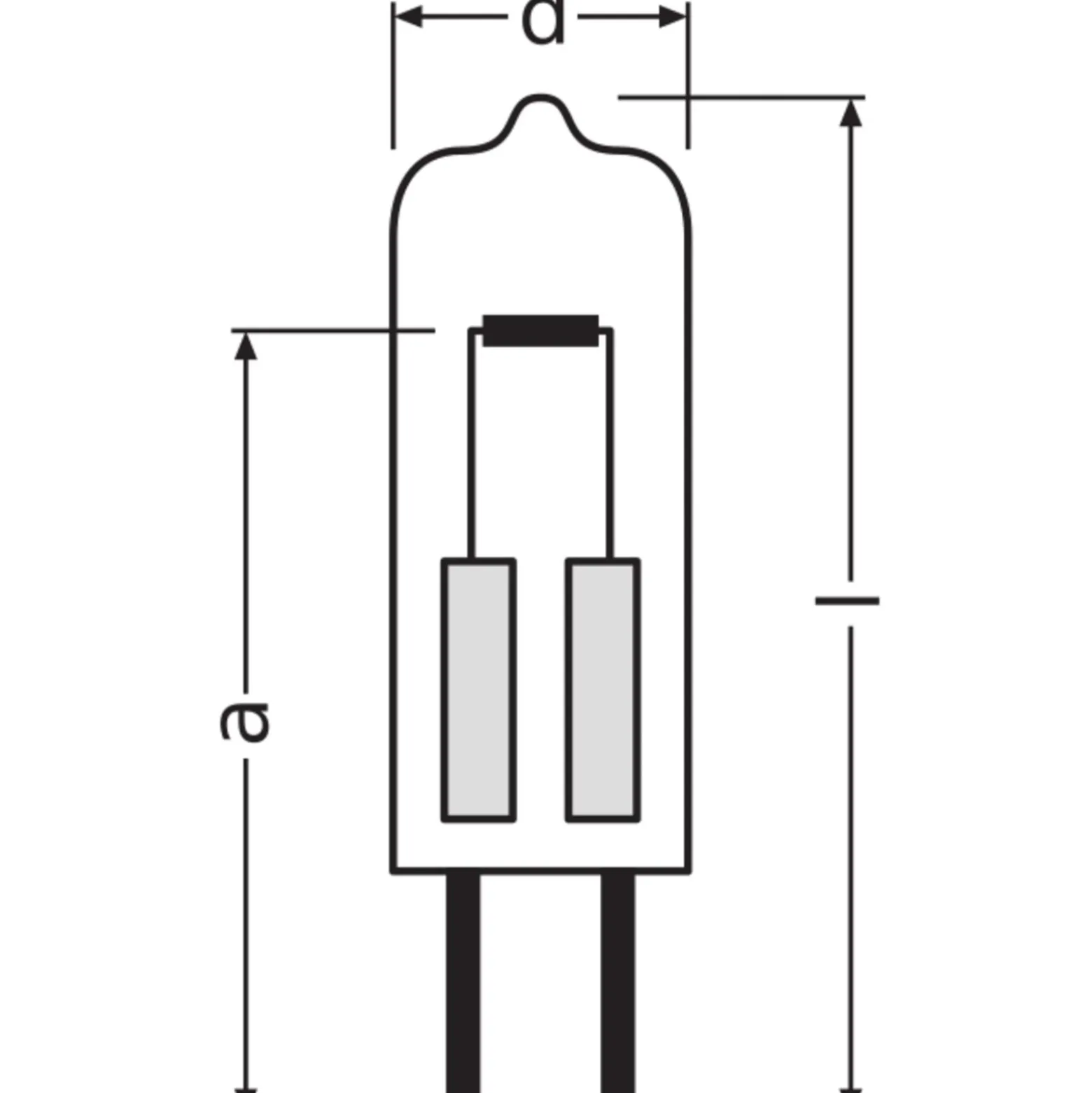 Osram Halogen G4 Capsule Halostar Starlite 5 W