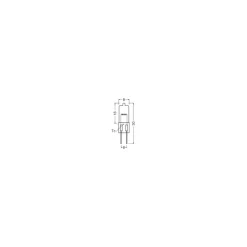 Osram Halostar Ugn G4 Capsule 10W 130lm - 928 Extra Varm Vit