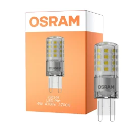 Osram LED Capsule G9 Klar 4W 470lm - 827 Extra Varm Vit | 3-Stegs Dim - Ersättare 40W