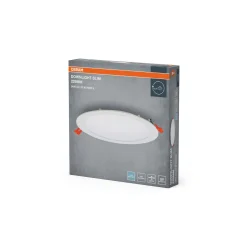 Osram LED Downlight Recess Slim Vit 22W 2000lm 110D - 865 Dagsljus | Utskärning 200mm - IP20