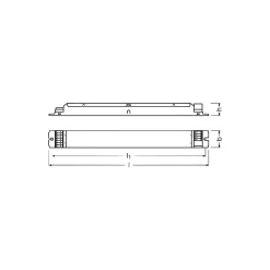 Osram LED Drivdon Optotronic Intelligent Dali Dimbar 2A1 NFC L
