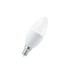 Osram LED E14 Kronljus Matt 5W 250lm - 827 Extra Varm Vit | RGBW - Dimbar - Fjärrkontroll - Ersättare 40W