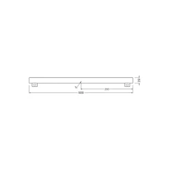 Osram LEDinestra HD Lighting S14s 4.7W 470lm - 927 Extra Varm Vit | Bästa Färgåtergivning - Dimbar - Ersättare 40W
