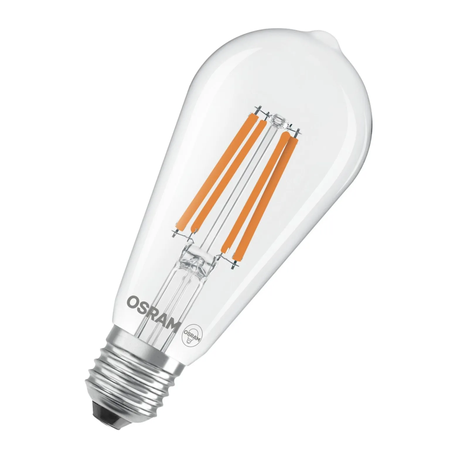 Osram LED Lamps E27 Edison Filament Klar 2.2W 470lm - 840 Kallvit | Ersättare 40W