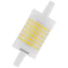 Osram LED Linear R7s Parathom 78mm Klar 12W 1521lm - 827 Extra Varm Vit | Dimbar - Ersättare 100W