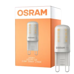 Osram LED Pin G9 Klar 2.6W 290lm - 827 Extra Varm Vit
