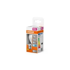 Osram LED Retrofit Classic P B22d Päron Filament Matt 4W 470lm - 840 Kallvit | Ersättare 40W