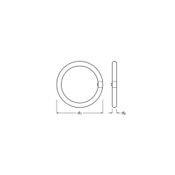 Osram LED Rör T9 Cirkulär (EM/Mains) 18.3W 2200lm - 840 Kallvit | Ersättare 32W