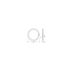 Osram LED Rör T9 Cirkulär (EM/Mains) 24W 2900lm - 840 Kallvit | Ersättare 40W