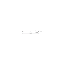 Osram LED Rör T8 Fluora (EM/Mains) Standard Output 15W 1150lm - 825 Extra Varm Vit | 120cm - Ersättare 36W