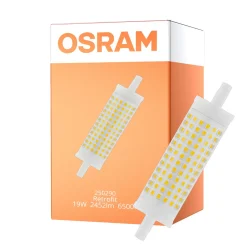 Osram LED R7s 118mm Klar 19W 2452lm - 865 Dagsljus | Ersättare 150W