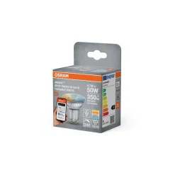 Osram LED Spot GU10 PAR16 Smart+ Matter 4.7W 350lm 45D - 827-865 Justerbar Vit | Dimbar - Ersättare 35W