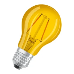Osram LED Star Classic Decor E27 Päron Filament Matt 2.5W 235lm - Gul | Ersättare 23W