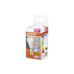 Osram LED Star Classic E14 Boll Matt 4.9W 470lm - 840 Kallvit | Ersättare 40W
