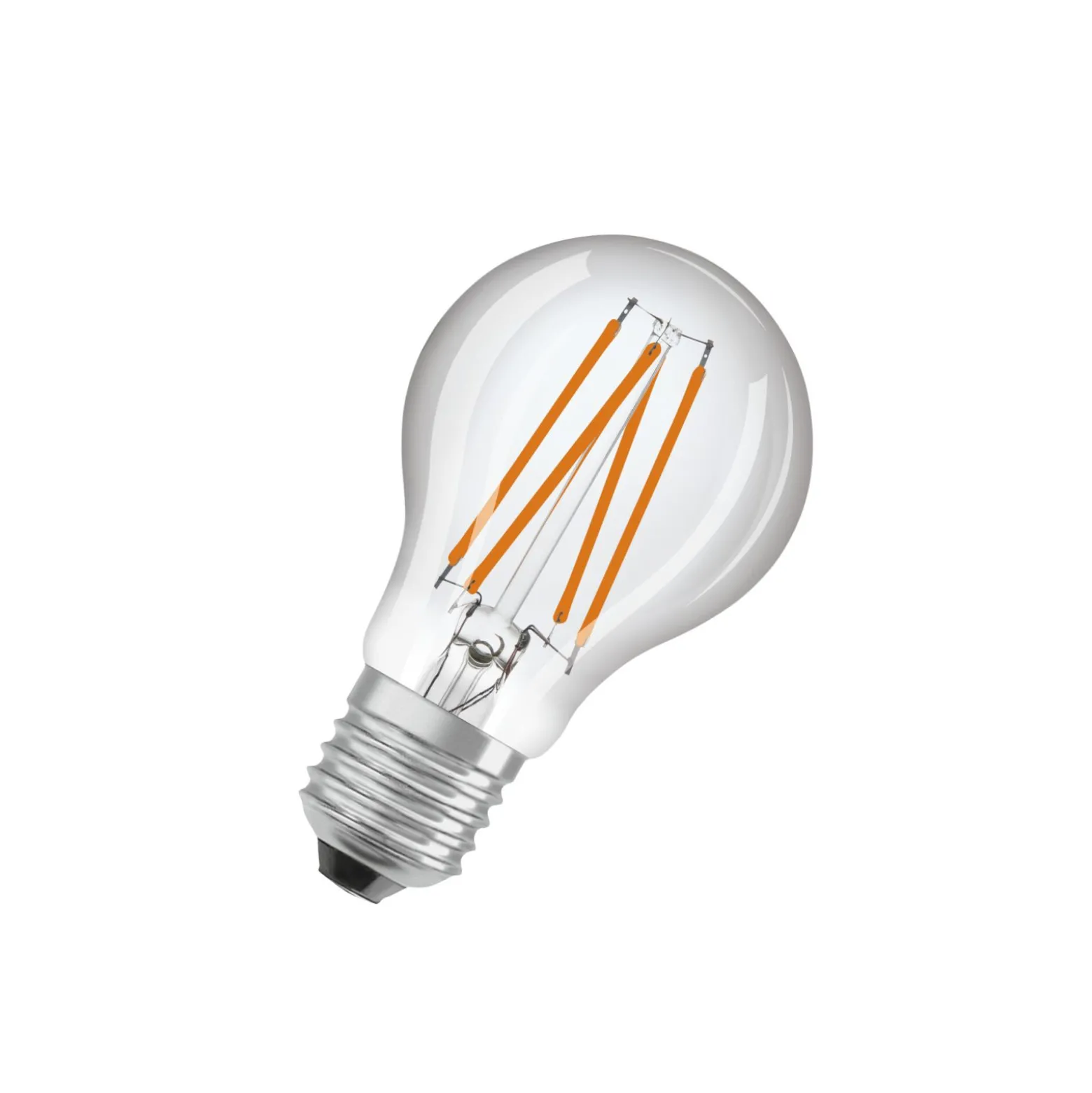 Osram Led Star Classic LED E27 Päron Filament Klar 4.9W 470lm - 827 Extra Varm Vit | Ljussensor