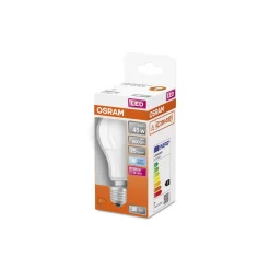 Osram Led Star Classic LED E27 Päron Matt 6.5W 600lm - 840 Cool white | Ersättare 45W