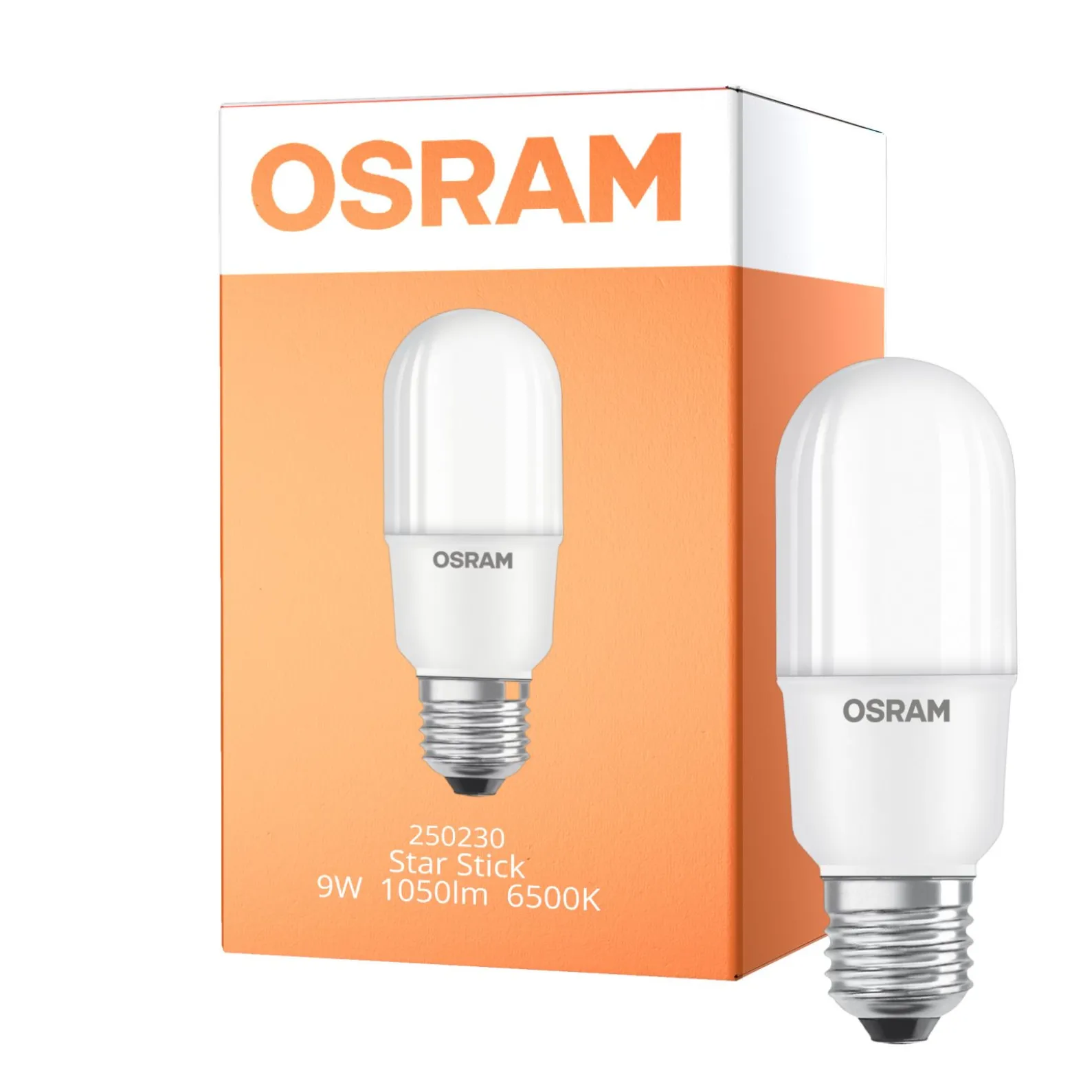 Osram LED Star Stick E27 Matt 9W 1050lm - 865 Dagsljus | Ersättare 75W