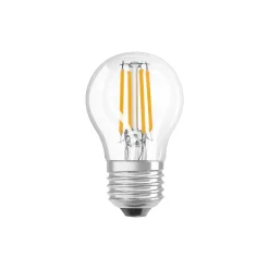 Osram LED Superstar E27 Boll Filament Klar 3.4W 470lm - 940 Kallvit | Bästa Färgåtergivning - Dimbar - Ersättare 40W