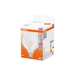 Osram LED Superstar E27 Globe Filament Matt 11W 1521lm - 940 Kallvit | Bästa Färgåtergivning - Ersättare 100W
