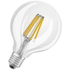 Osram LED Superstar E27 Globe G95 Filament Klar 11W 1521lm - 927 Extra Varm Vit | Bästa Färgåtergivning - Ersättare 100W