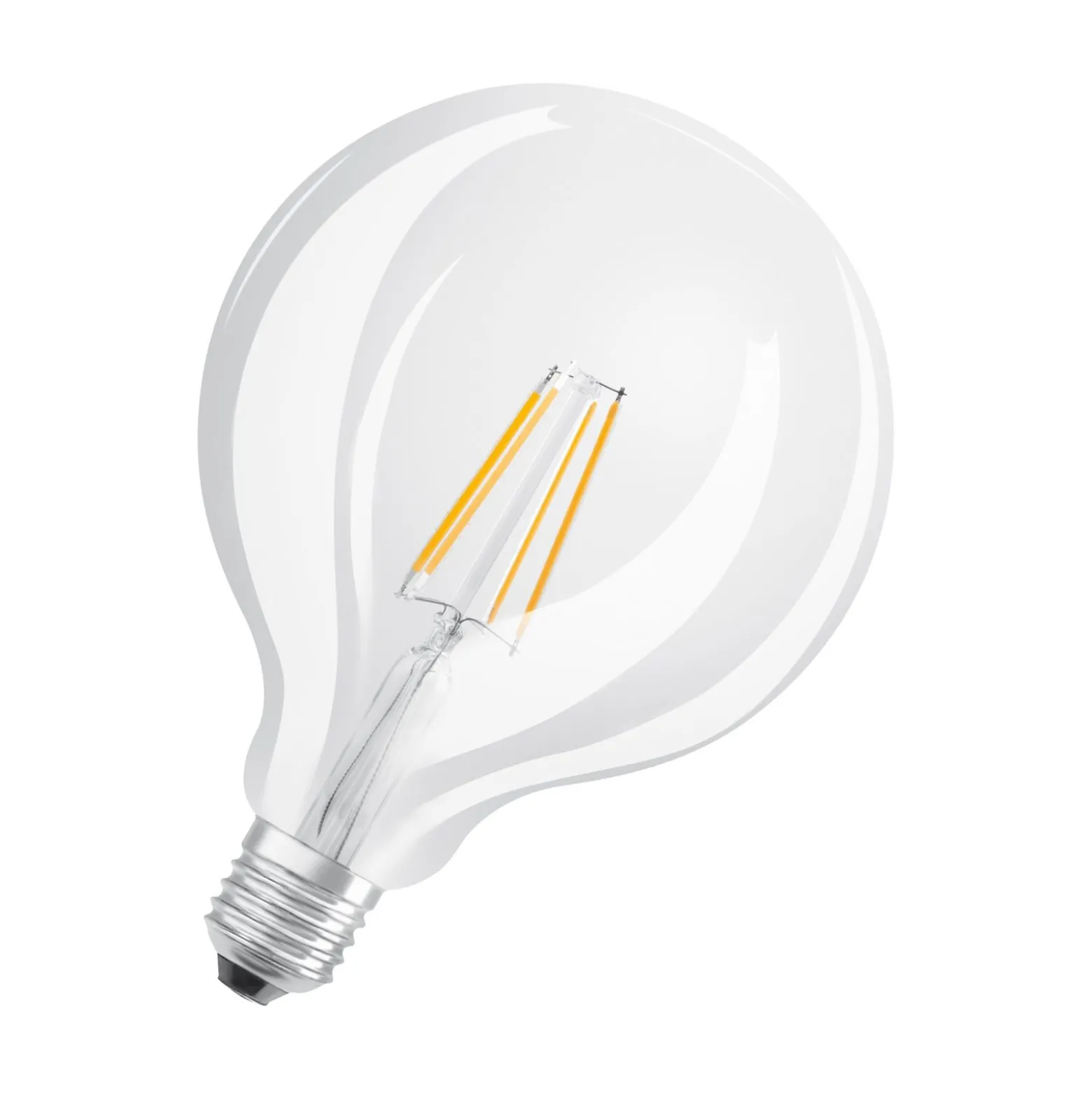 Osram LED Superstar E27 Globe G125 Filament Klar 11W 1521lm - 927 Extra Varm Vit | Bästa Färgåtergivning - Ersättare 100W