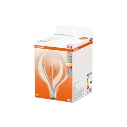 Osram LED Superstar E27 Globe G125 Filament Klar 11W 1521lm - 927 Extra Varm Vit | Bästa Färgåtergivning - Ersättare 100W