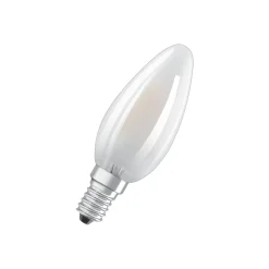 Osram LED Superstar E14 Kronljus Filament Matt 3.4W 470lm - 940 Kallvit | Bästa Färgåtergivning - Dimbar - Ersättare 40W