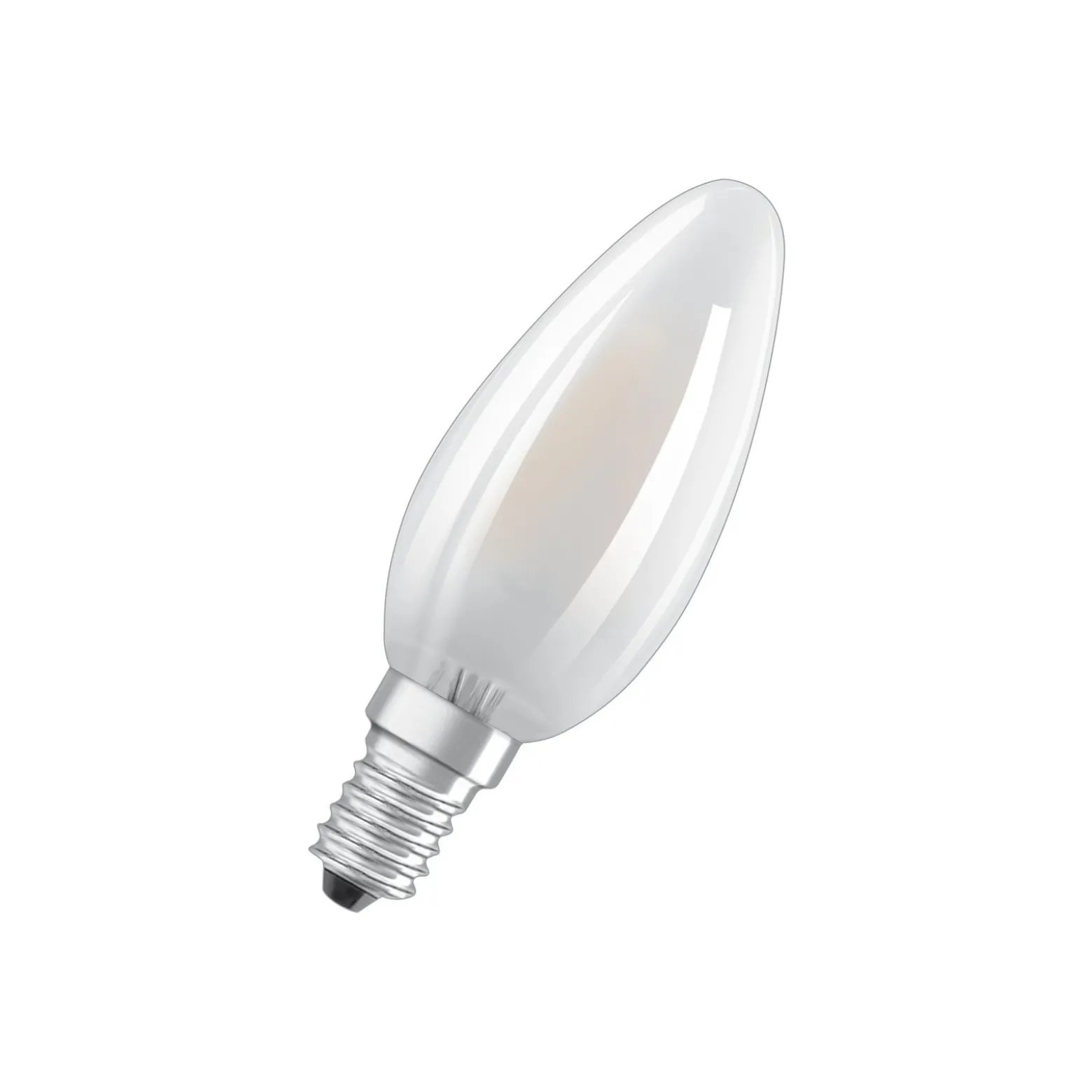 Osram LED Superstar E14 Kronljus Filament Matt 3.4W 470lm - 940 Kallvit | Bästa Färgåtergivning - Dimbar - Ersättare 40W