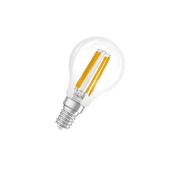 Osram Parathom Classic LED E14 boll Filament Klar 5W 470lm - 822-827 Dim To Warm | Dimbar - Ersättare 40W