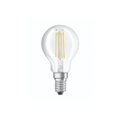Osram Parathom Classic LED E14 Boll Filament Klar 4W 470lm - 827/840 Extra Varm Vit / Kallvit | Relax och Active - Ersättare 40W