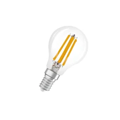 Osram Parathom Classic LED E14 Boll Filament Klar 4W 470lm - 827/840 Extra Varm Vit / Kallvit | Relax och Active - Ersättare 40W