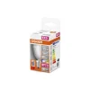 Osram Retrofit LED E14 Boll Matt 5W 250lm - 827 Extra Varm Vit | RGBW - Dimbar - Fjärrkontroll - Ersättare 25W