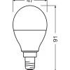Osram Retrofit LED E14 Boll Matt 4.9W 470lm - 827 Extra Varm Vit | RGBW - Dimbar - Fjärrkontroll - Ersättare 40W