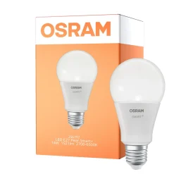 Osram Smart+ Matter Classic LED E27 Päron Matt 14W 1521lm - 827-865 Justerbar Vit | Dimbar - Ersättare 100W